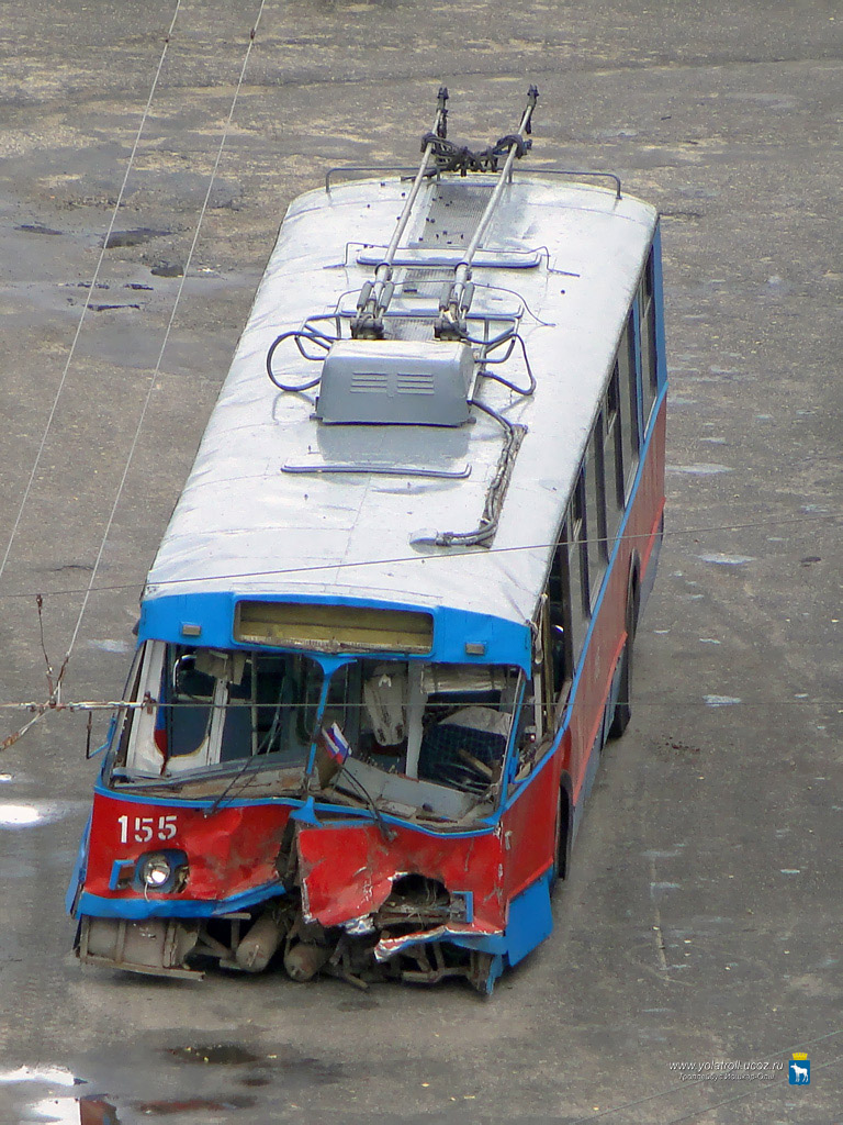 Йошкар-Ола, ЗиУ-682В № 155; Йошкар-Ола — Происшествия