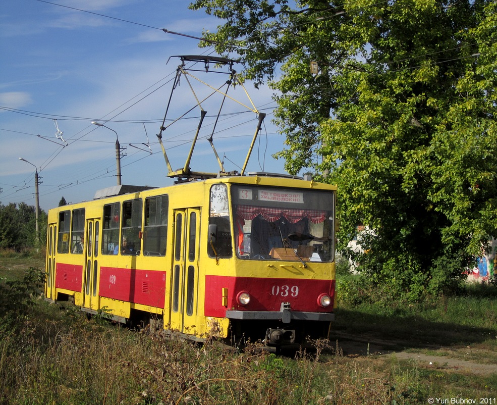 Курск, Tatra T6B5SU № 039