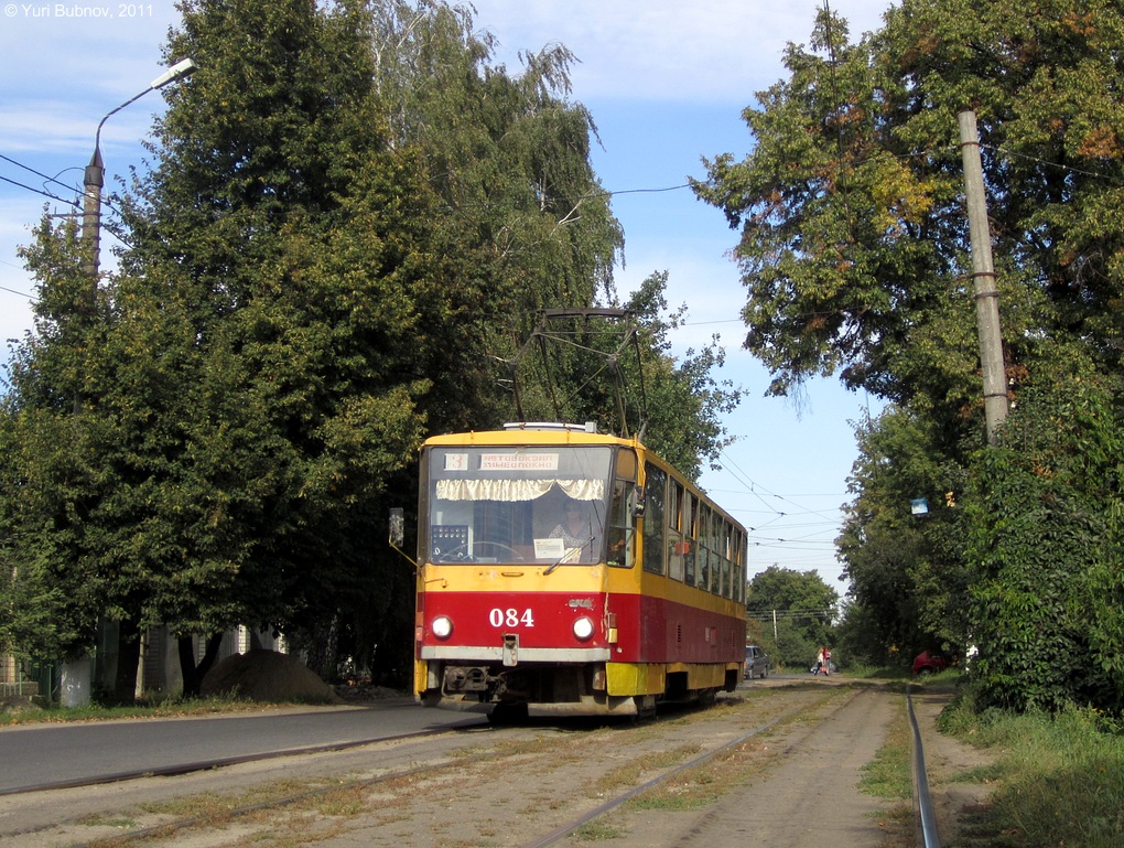Курск, Tatra T6B5SU № 084