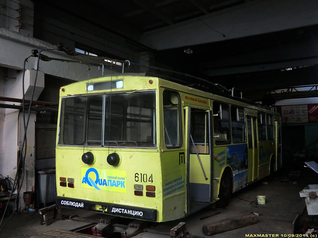 Крымский троллейбус, Škoda 14Tr89/6 № 6104