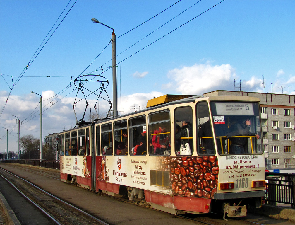 Lwów, Tatra KT4D Nr 1168
