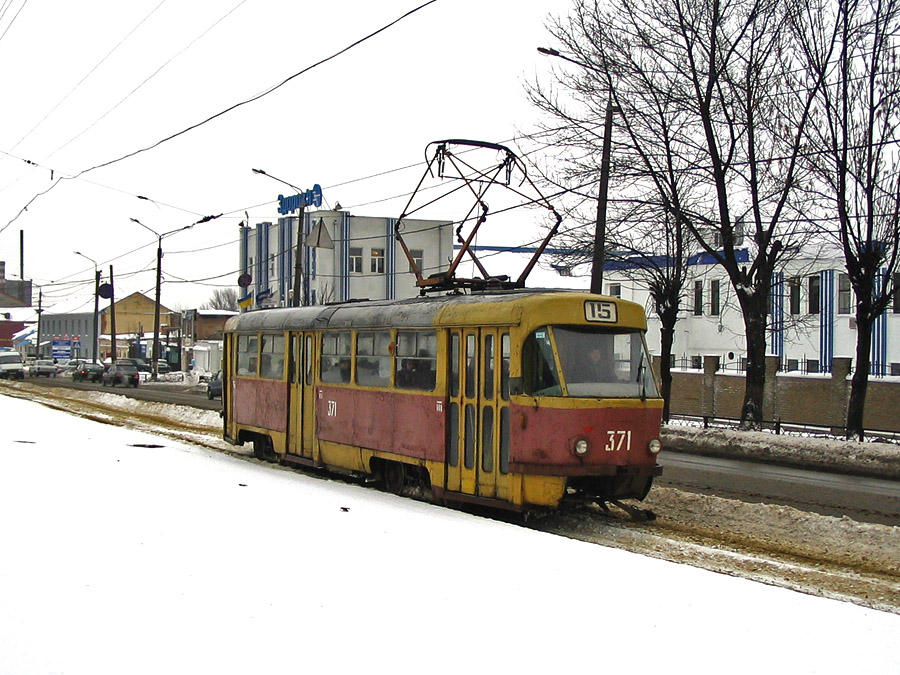 Харьков, Tatra T3SU № 371