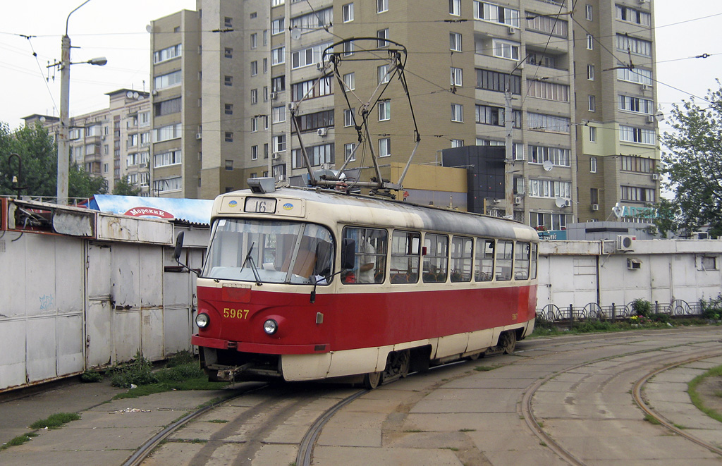 Киев, Tatra T3SU № 5967