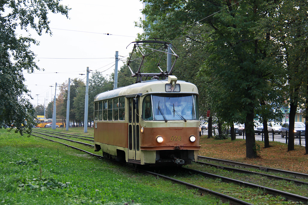 Екатеринбург, Tatra T3SU (двухдверная) № 628