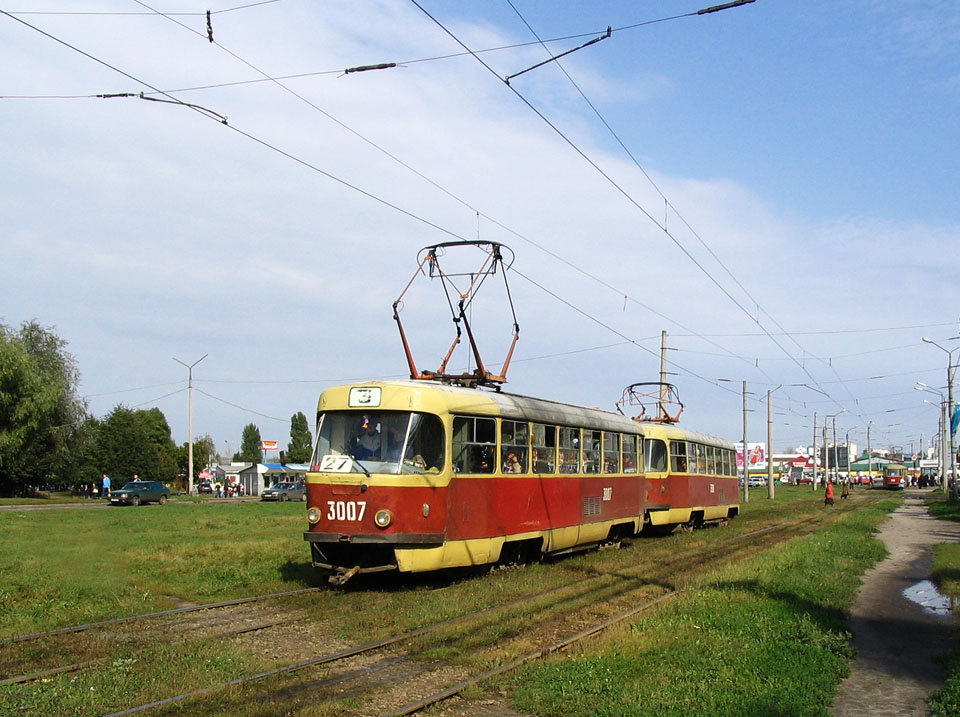 Харьков, Tatra T3SU № 3007