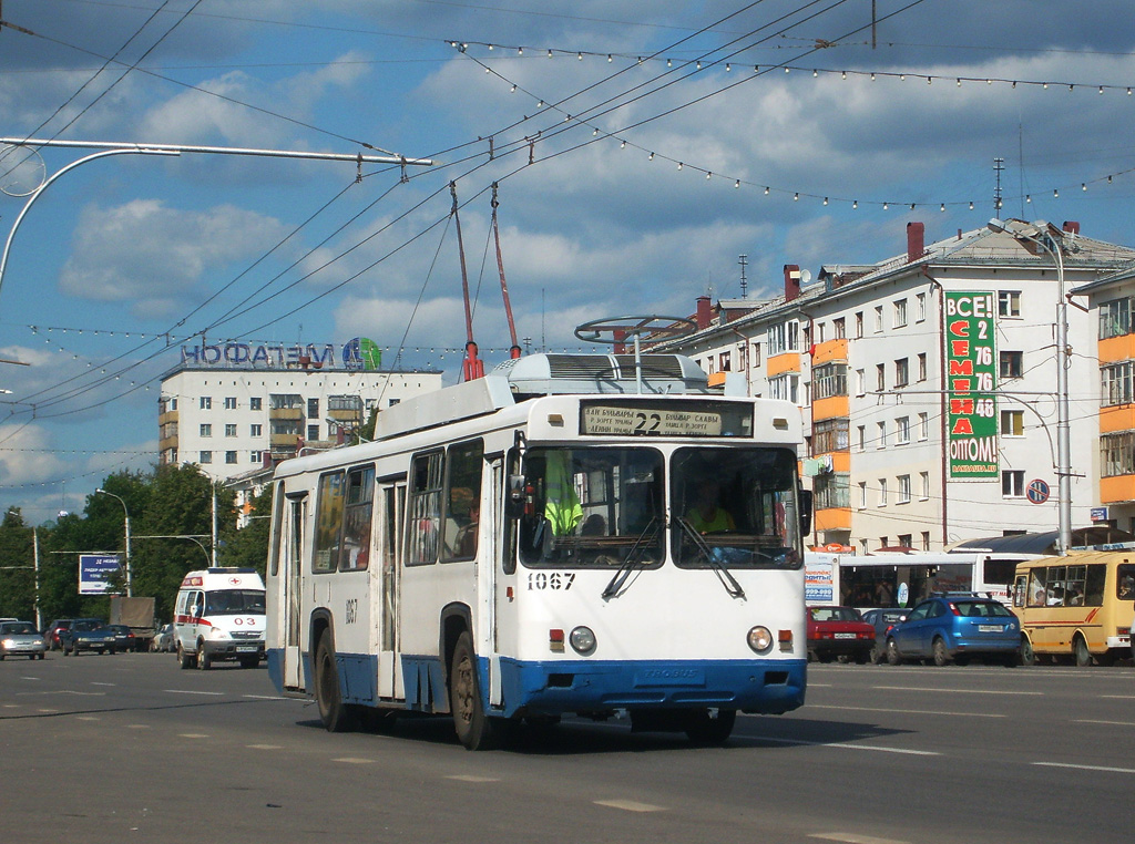 Уфа, БТЗ-5276-04 № 1067