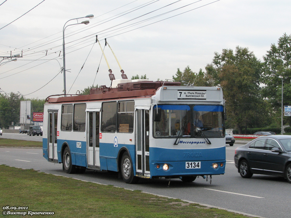 Москва, ЗиУ-682Г-016.02 (с широкой 1-й дверью) № 3134
