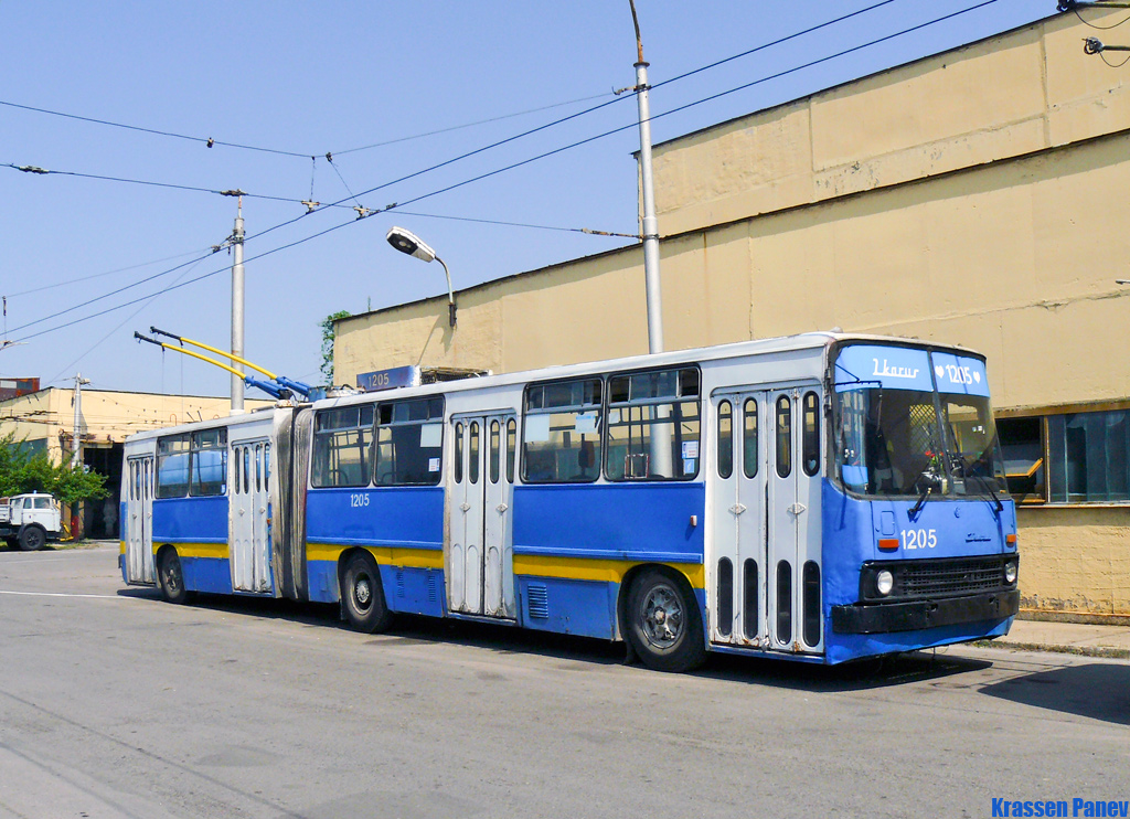 Sofia, Ikarus 280.92 Br. 1205; Sofia — Historical —  Тrolleybus photos (1990–2010)