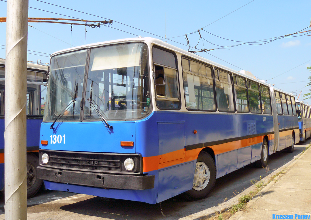 София, Ikarus 280.92 № 1301; София — Исторически снимки — Тролейбуси (1990–2010)