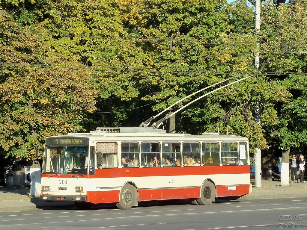 Кишинёв, Škoda 14Tr13/6M № 2131