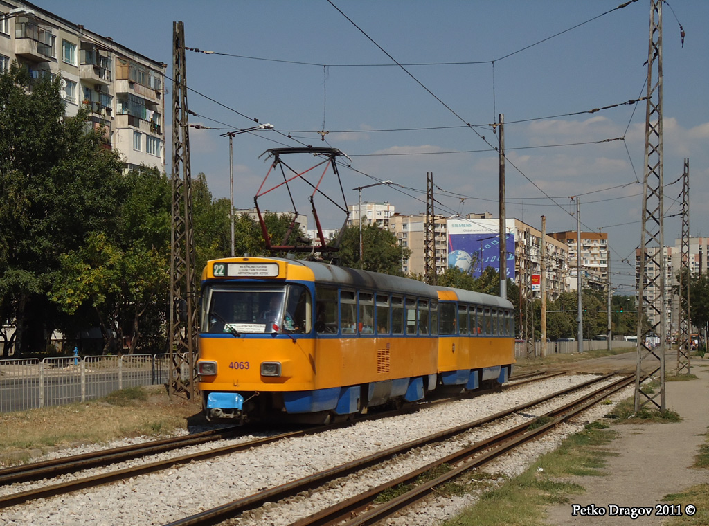 Sofia, Tatra T4D-M2 č. 4063