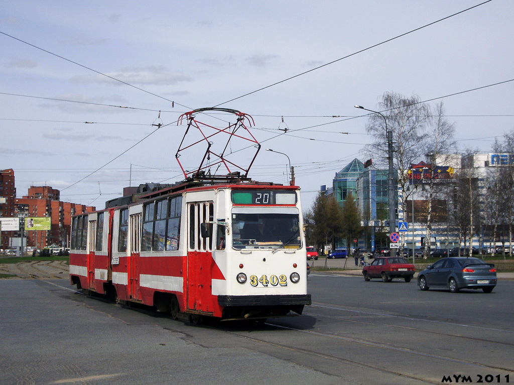Санкт-Петербург, ЛВС-86К № 3402
