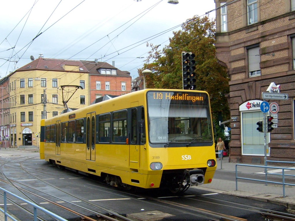 Штутгарт, Duewag DT8.8 № 3189