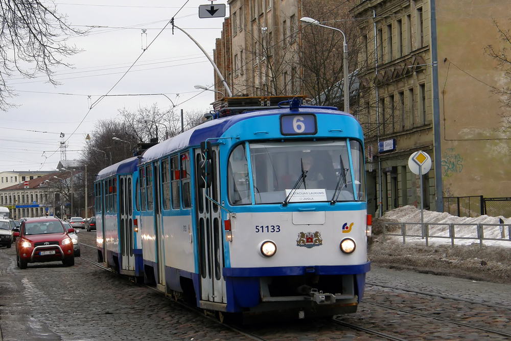 Рига, Tatra T3A № 51133