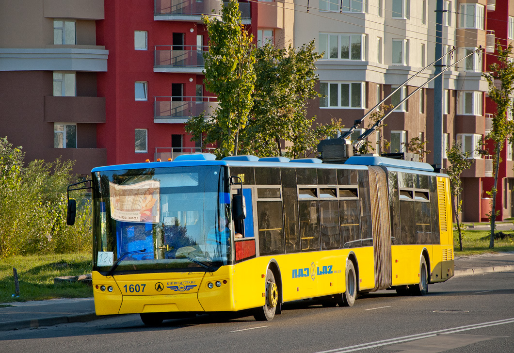 Киев, ЛАЗ E301D1 № 1607