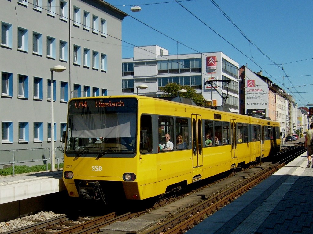Штутгарт, Duewag DT8.4 № 3037