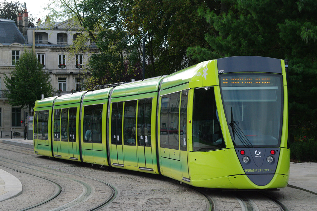 Реймс, Alstom Citadis 302 № 108