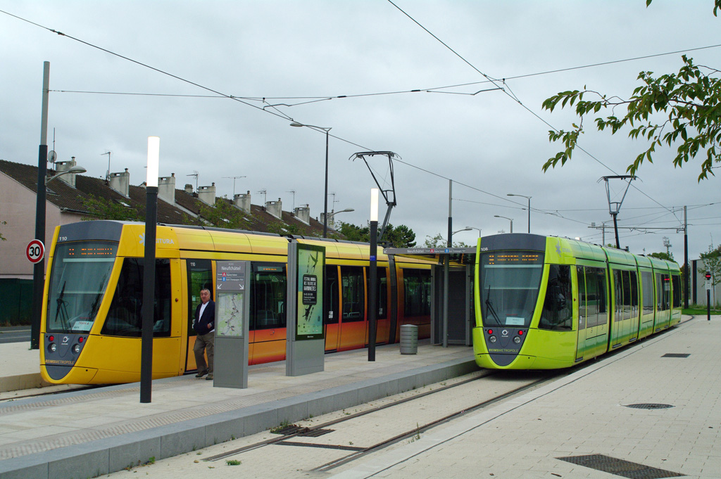 Реймс, Alstom Citadis 302 № 110