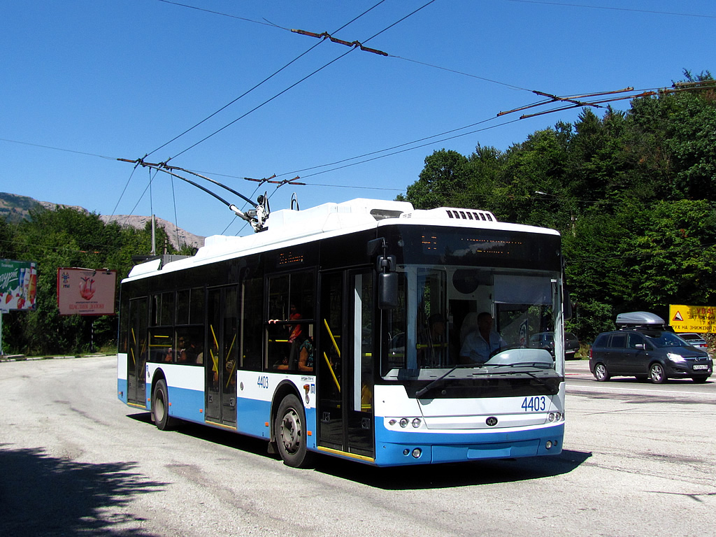 Krimas trolejbuss, Bogdan T70115 № 4403