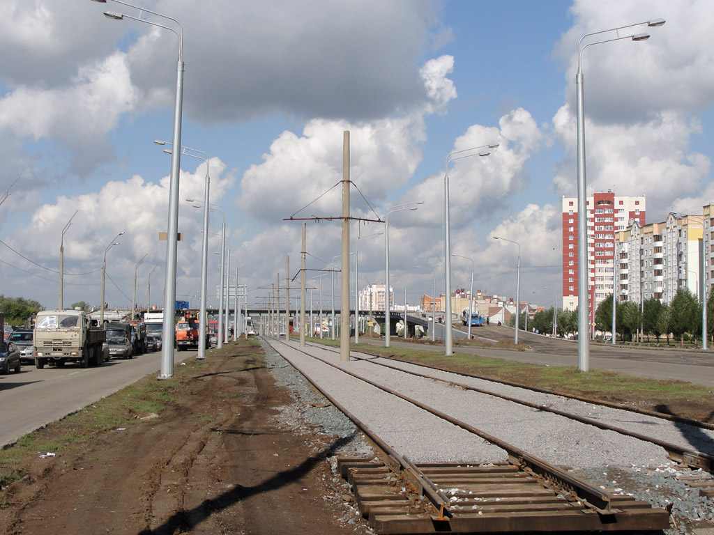 Казань — Реконструкции трамвайных линий