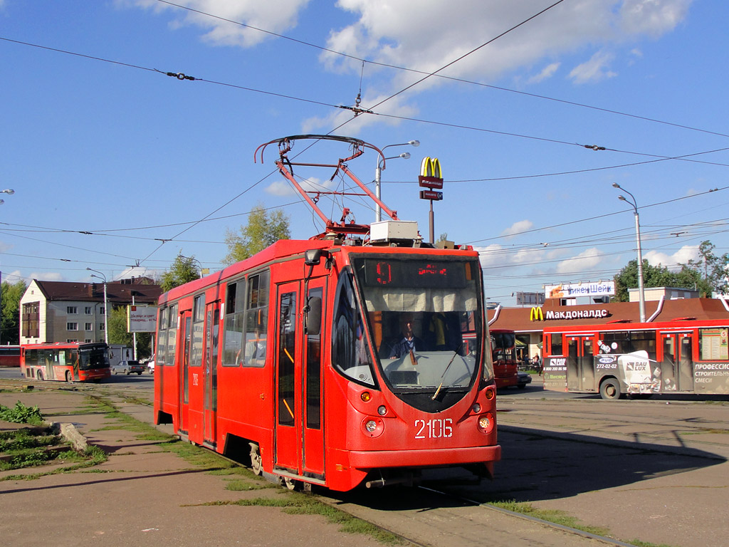 Казань, 71-134АЭ (ЛМ-99АЭ) № 2106