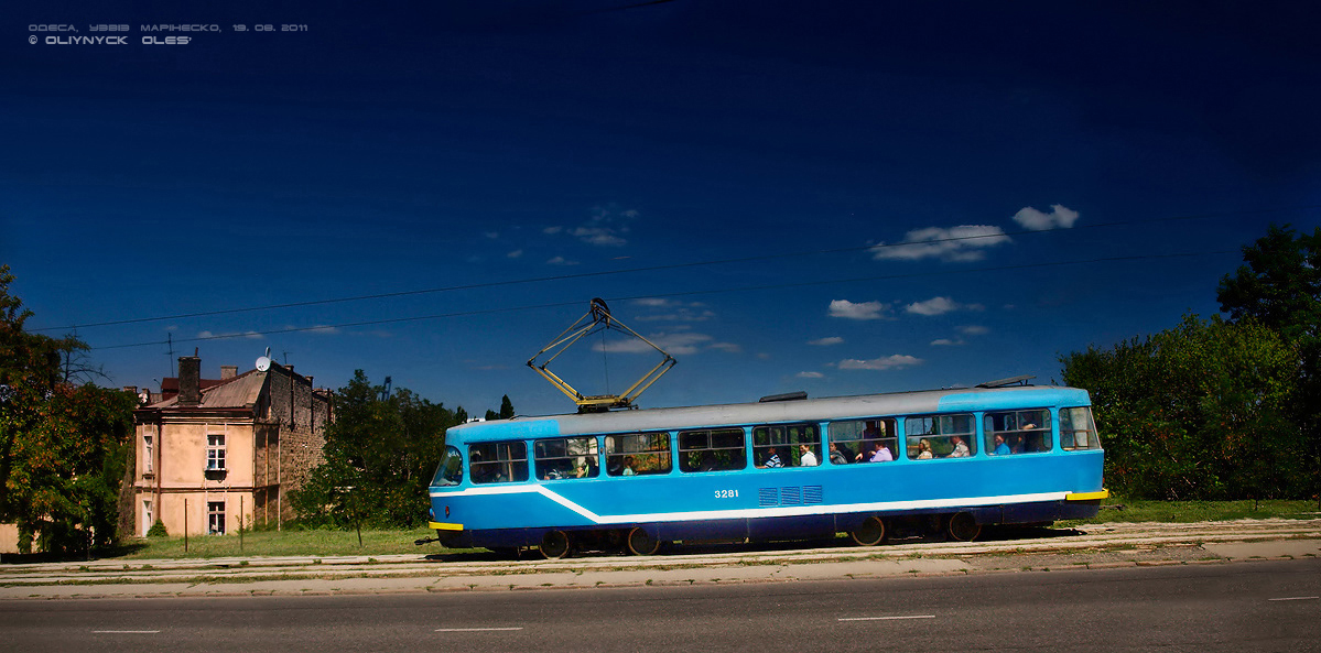Одесса, Tatra T3R.P № 3281