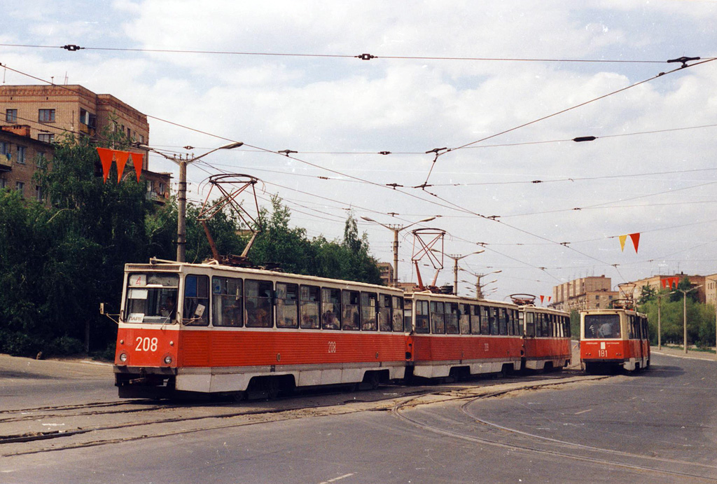 Орск, 71-605 (КТМ-5М3) № 208; Орск, 71-605 (КТМ-5М3) № 209; Орск, 71-605 (КТМ-5М3) № 181