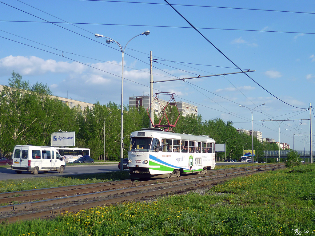 Екатеринбург, Tatra T3SU № 222