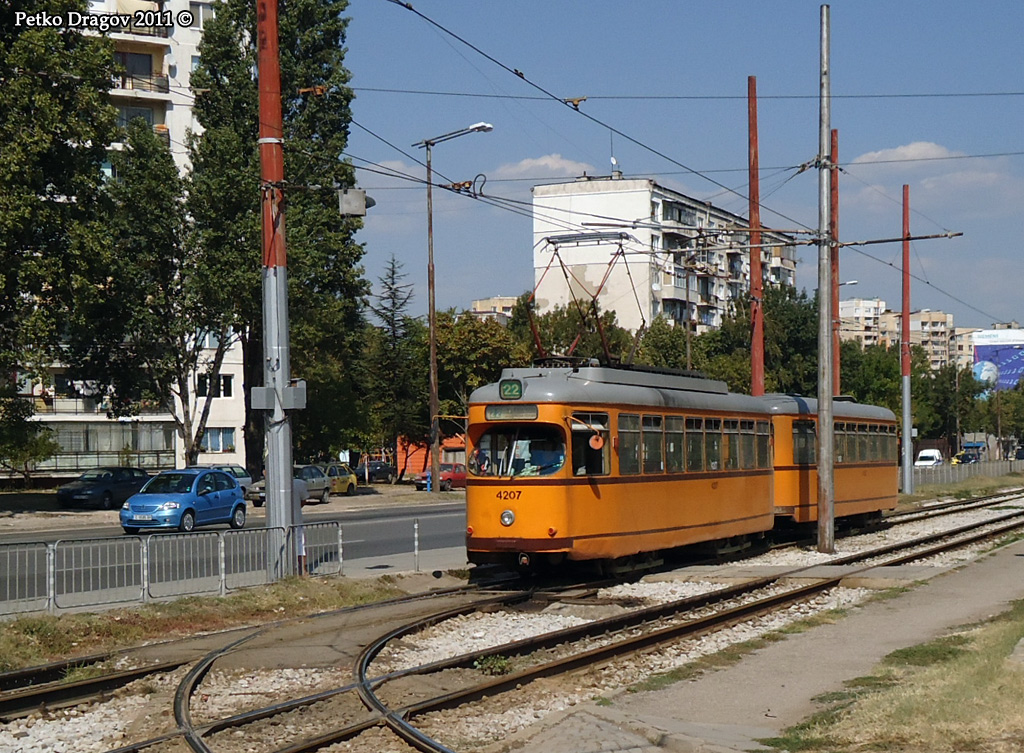 София, Duewag T4 № 4207