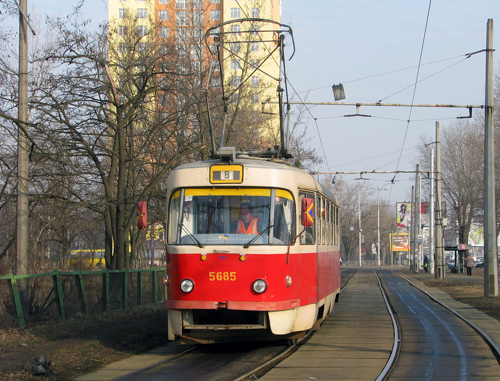 Киев, Tatra T3SU № 5685 Киев, Tatra T3SU № 5685