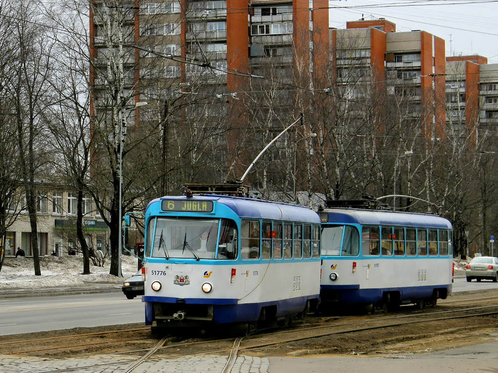 Рига, Tatra T3A № 51776