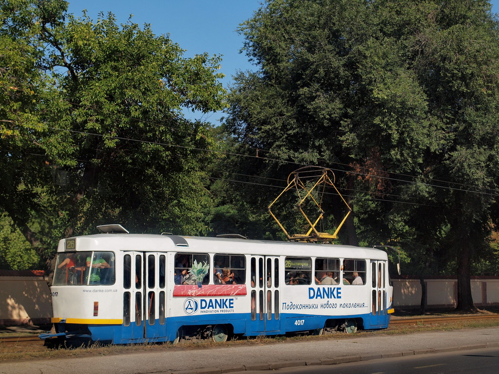 Одесса, Tatra T3R.P № 4017