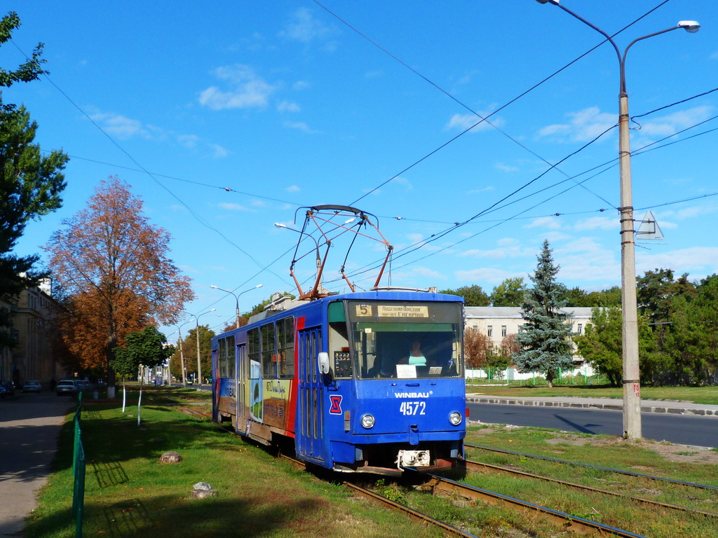 Харьков, Tatra T6B5SU № 4572