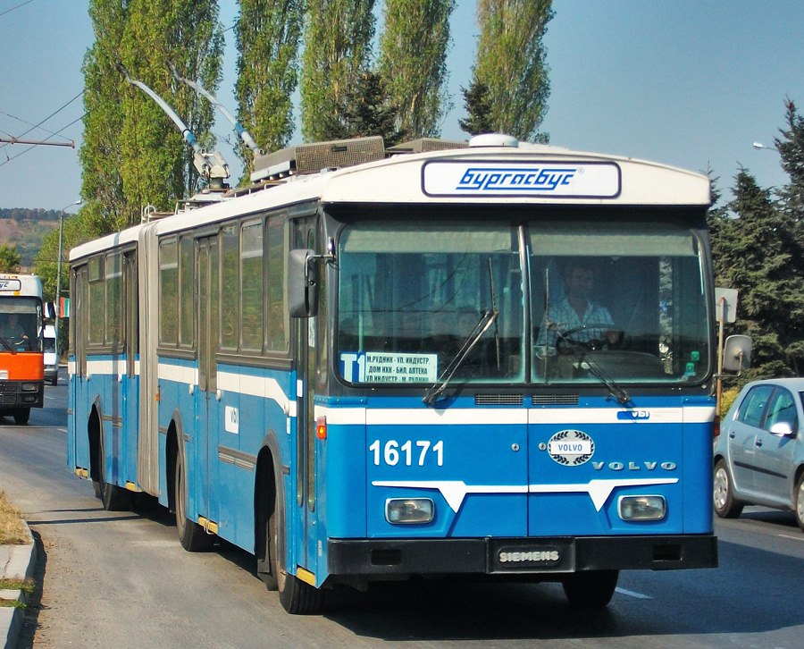Бургас, Volvo/Hess/Siemens B58 № 16171