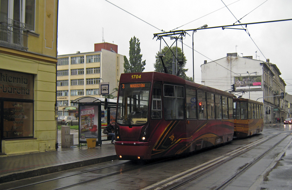 Лодзь, Konstal 805NaND № 1704