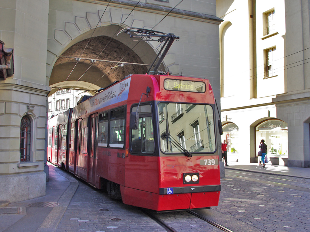 Берн, ACMV/ABB/Duewag Be 4/8 № 739