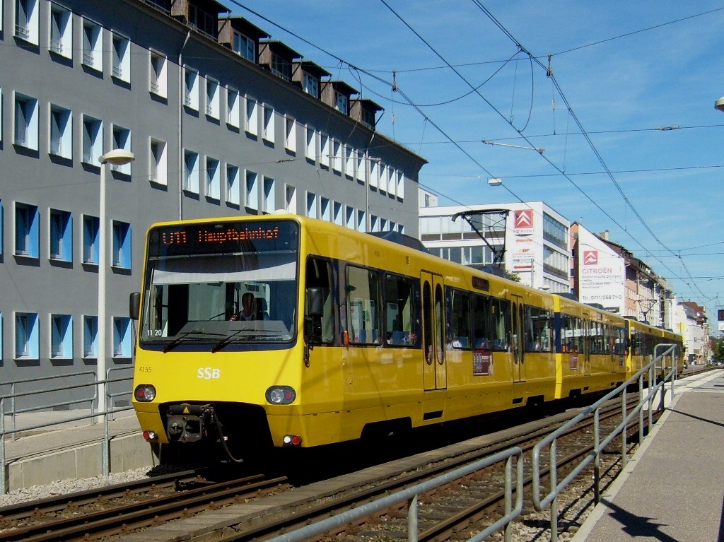 Stuttgart, Duewag DT8.S Br. 4155