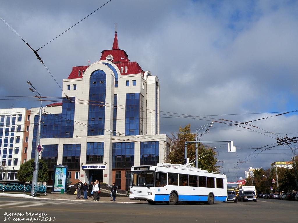 Saransk, Trolza-5275.07 “Optima” č. 2056