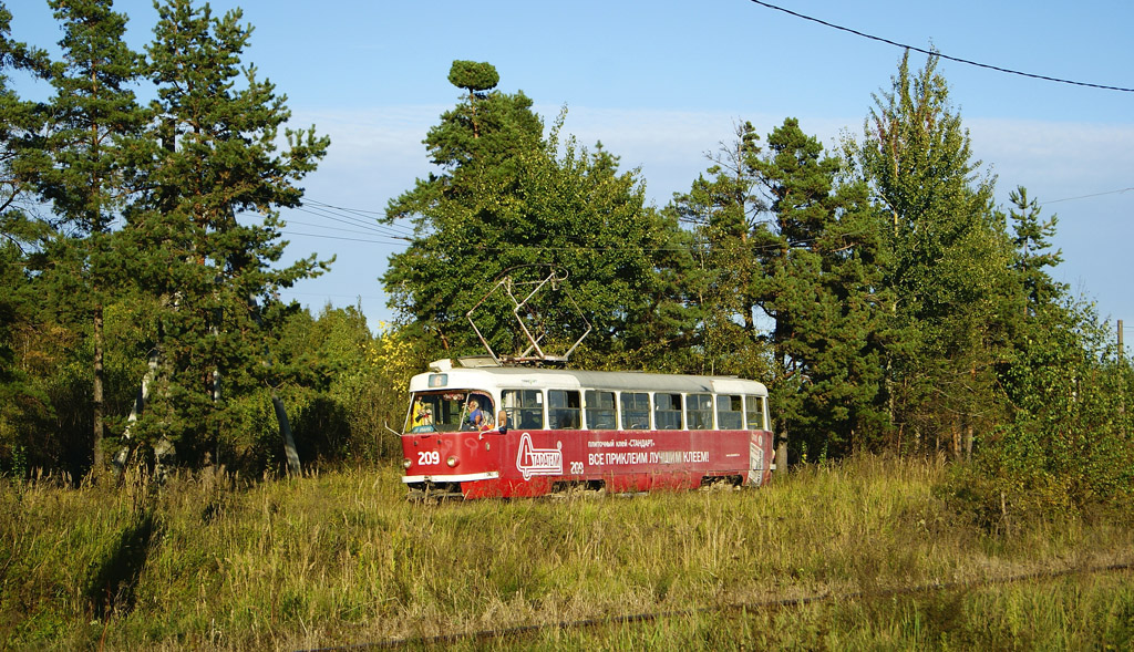 Тверь, Tatra T3SU № 209; Тверь — Трамвайные линии: Заволжский район (линия до дер. Старая Константиновка)