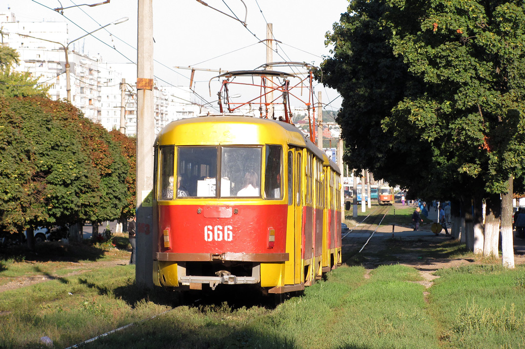 Kharkiv, Tatra T3SU N°. 666 Kharkiv, Tatra T3SU N°. 666