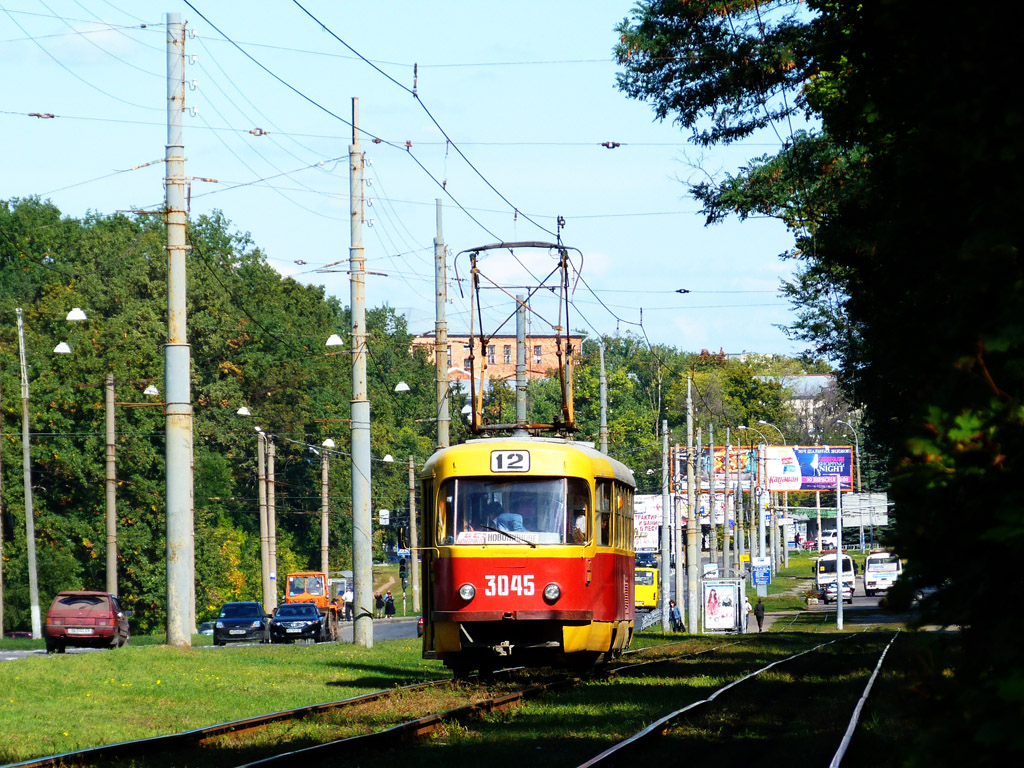 Харьков, Tatra T3SU № 3045