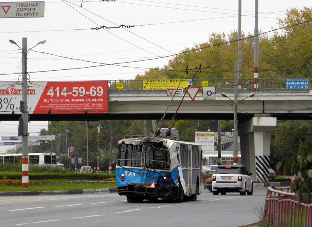 Nijni Novgorod, ZiU-682V [V00] Nr. 3594; Nijni Novgorod — Incidents