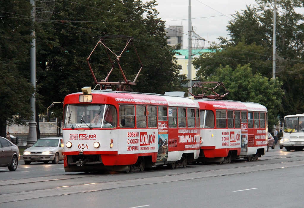 Jekaterinburga, Tatra T3SU № 654