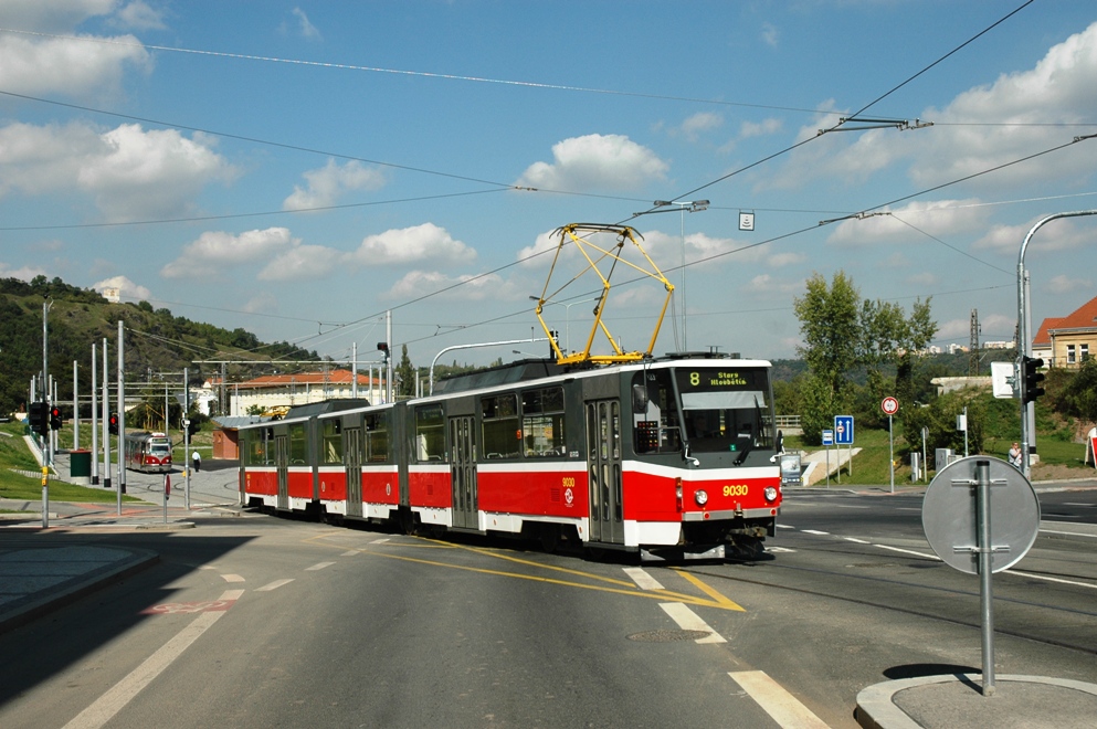 Прага, Tatra KT8D5 № 9030