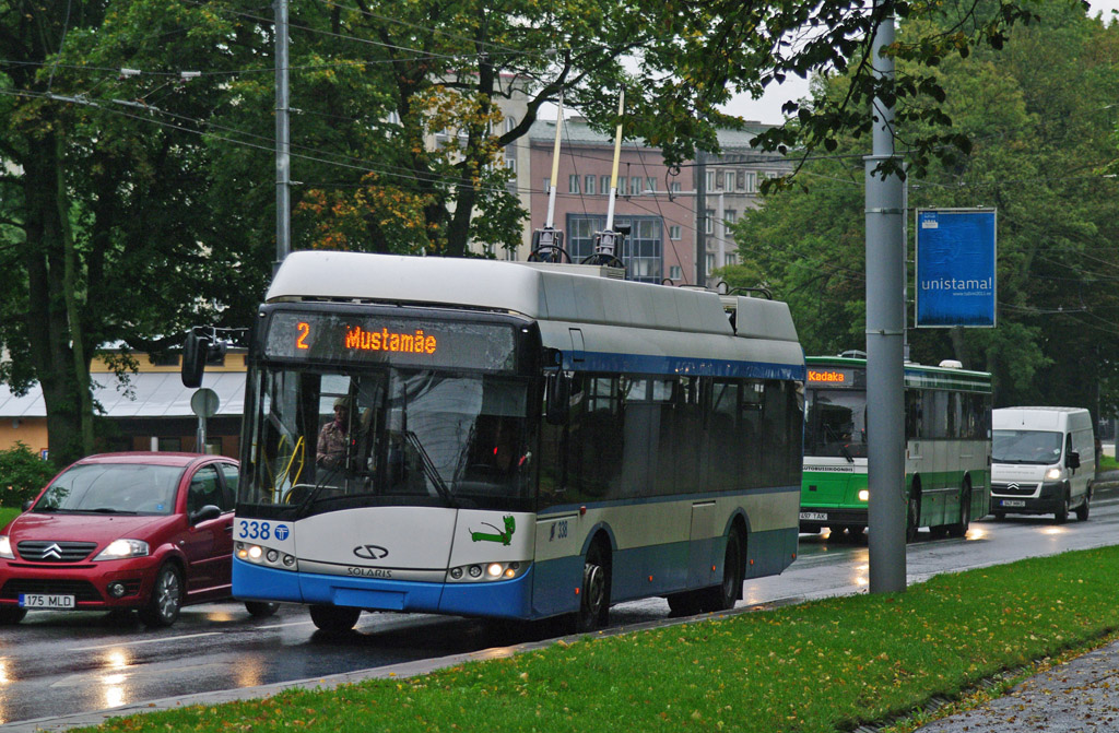 Таллин, Solaris Trollino III 12 AC № 338