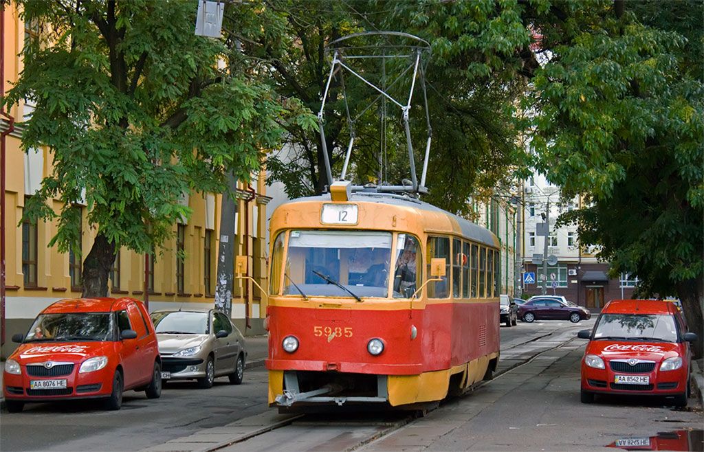 Киев, Tatra T3SU № 5985
