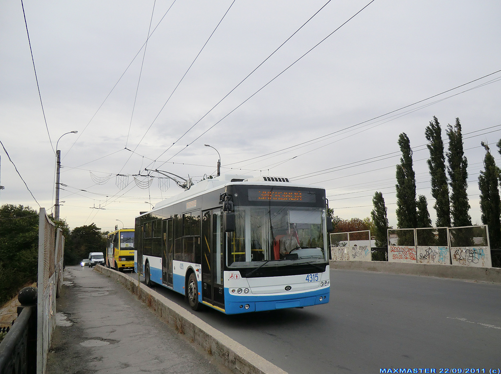 Крымскі тралейбус, Богдан Т70110 № 4315