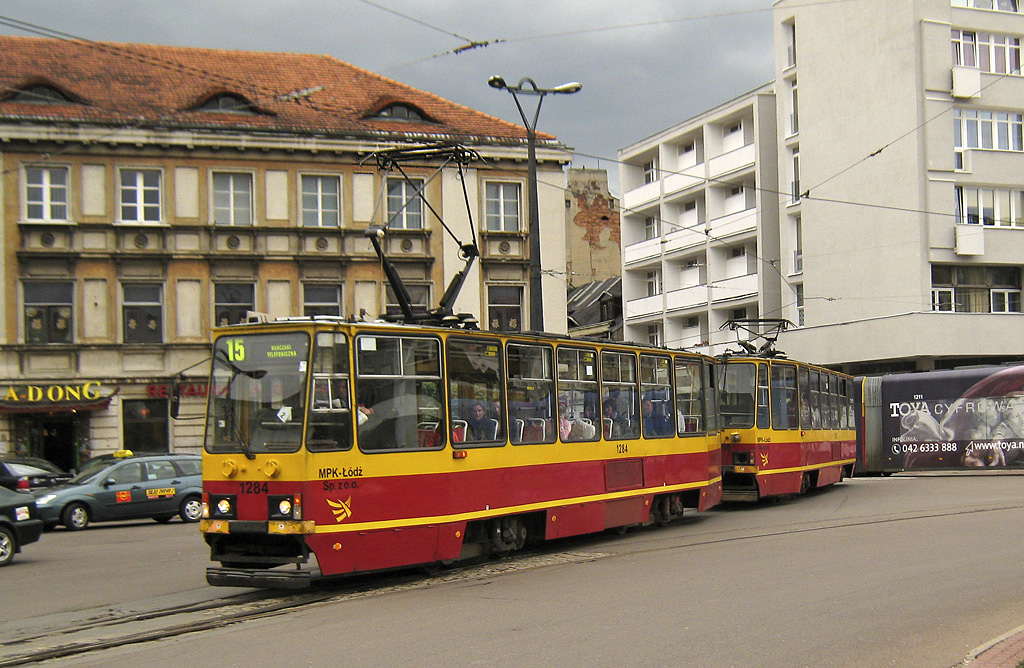 Лодзь, Konstal 805Na № 1284