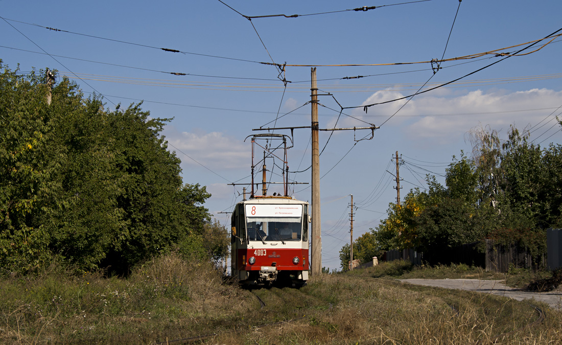 Донецк, Татра-Юг Т6Б5 № 4003