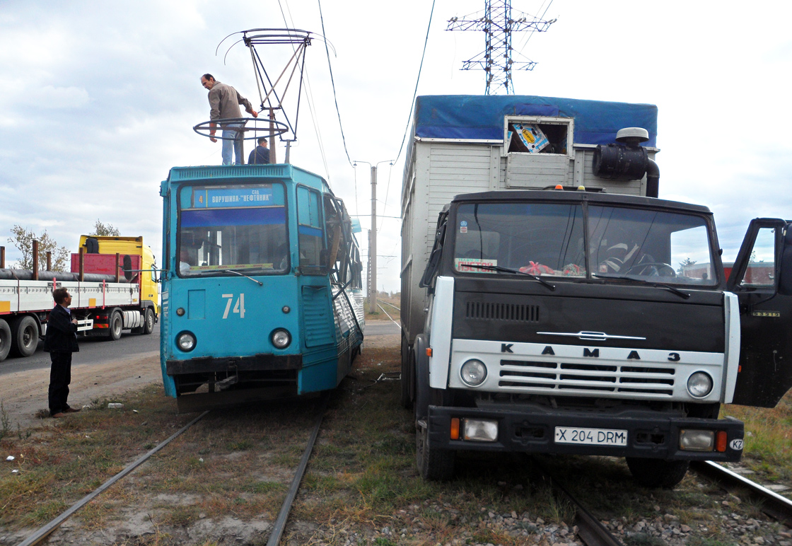 Павлодар, 71-605 (КТМ-5М3) № 74